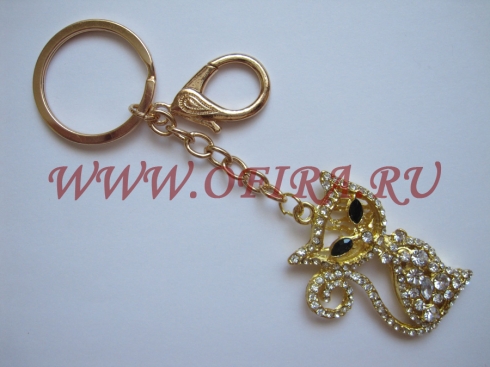 Подвеска для ключей и сумок Lady-Cat арт.20412 ― Ofira.Ru - Магазин модных вещей!