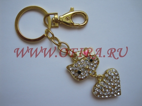 Подвеска для ключей и сумок Hello Kitty арт.20407 ― Ofira.Ru - Магазин модных вещей!